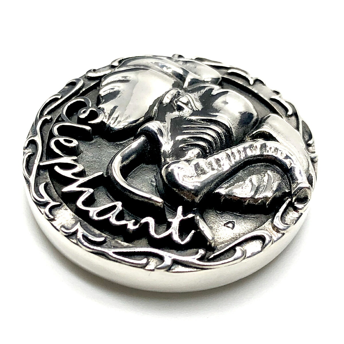 楽天市場】送料無料 ALZUNI アルズニ シルバー コンチョ ゾウ 象