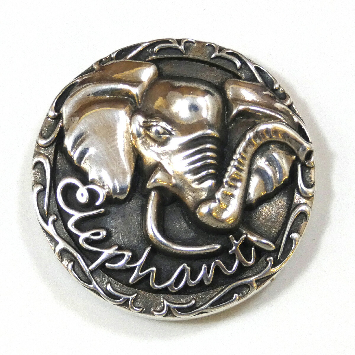 楽天市場】送料無料 ALZUNI アルズニ シルバー コンチョ ゾウ 象