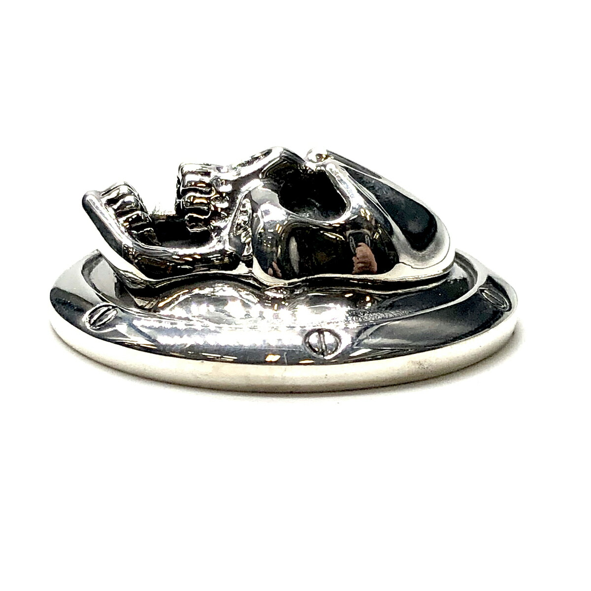 楽天市場】送料無料 ALZUNI アルズニ シルバー コンチョ スカル 950