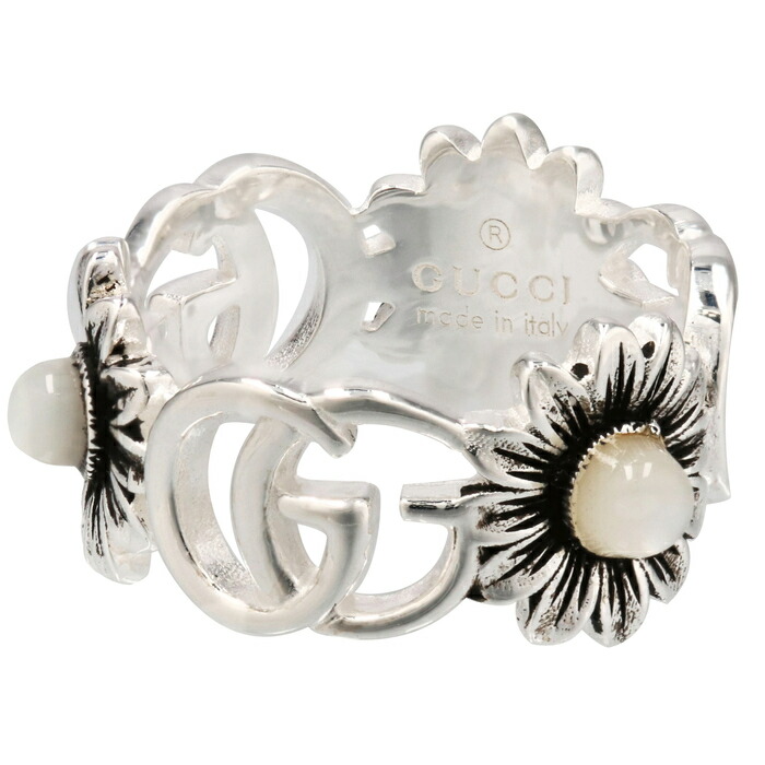楽天市場】グッチ GUCCI リング ダブルG フラワー マザー・オブ
