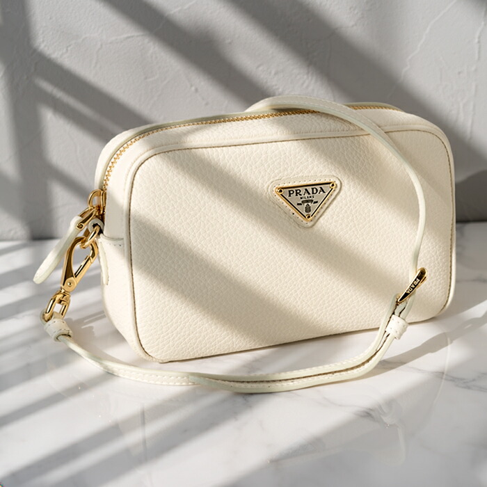 楽天市場】プラダ PRADA（カラーホワイト）（ショルダーバッグ