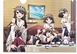 楽天市場】艦隊これくしょん ローソン クリアファイル 金剛型 四姉妹