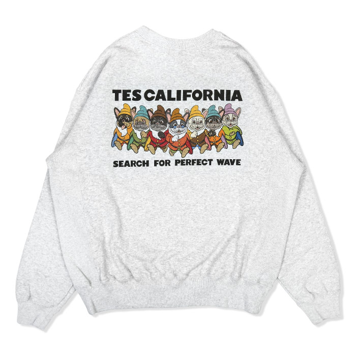 楽天市場】テス TES エンドレスサマー 7ブヒ クルーネックスウェット