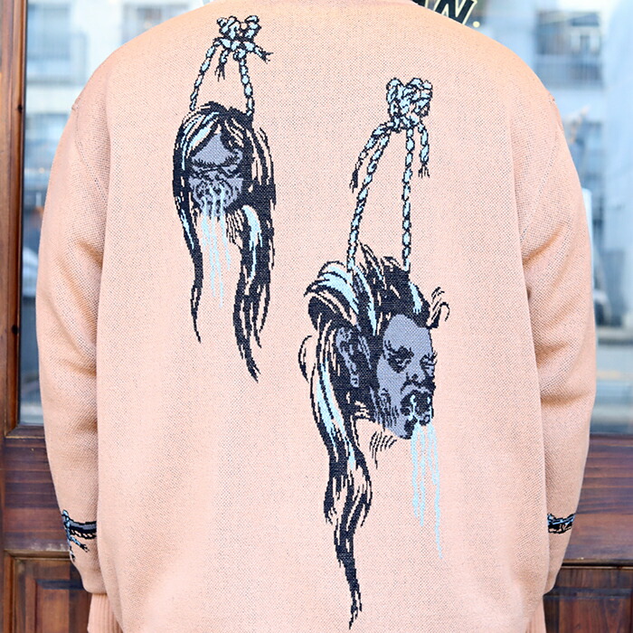 楽天市場】WEIRDO ウィアード / 「VOODOO HEAD - CARDIGAN / PINK