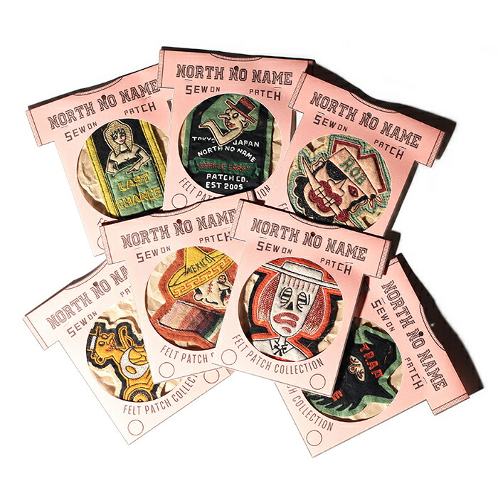 楽天市場】NORTH NO NAME ノースノーネーム / 「NNN FELT - PATCH