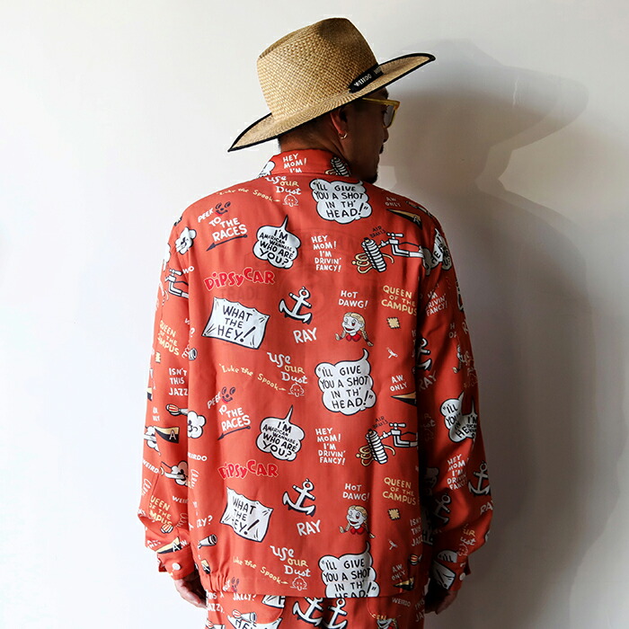 楽天市場】【限定】WEIRDO×AMERICAN WANNABE / 「DIPSY CAR JACKET