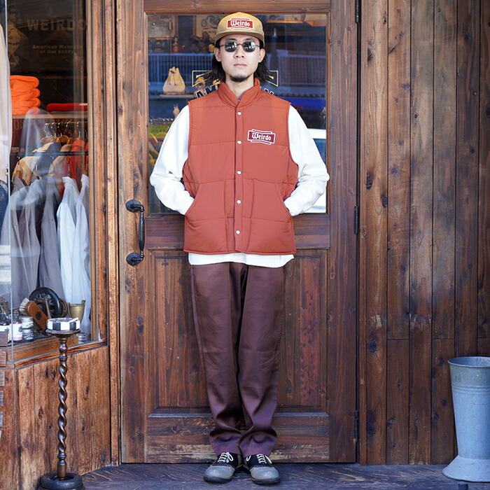 楽天市場】WEIRDO ウィアード / 「FLAME - RACING VEST / RED