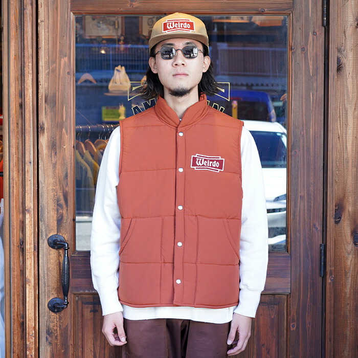 楽天市場】WEIRDO ウィアード / 「FLAME - RACING VEST / RED
