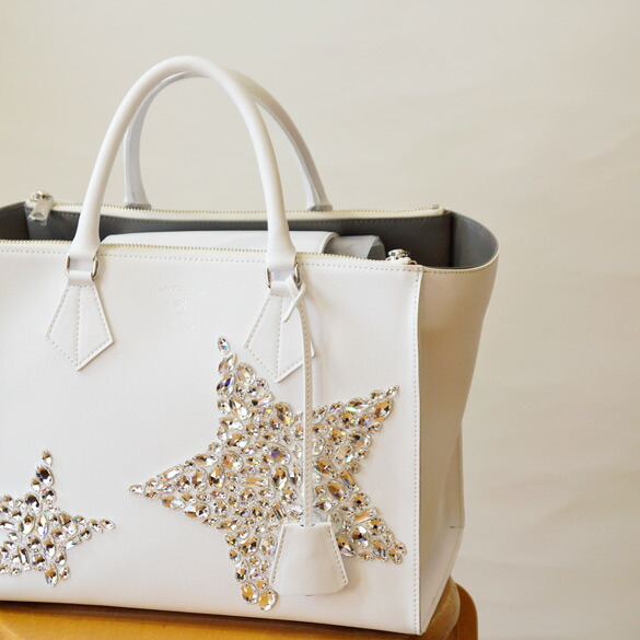 楽天市場】ADMJ 星 スワロフスキー トートバッグ (ad148)(送料無料)(代