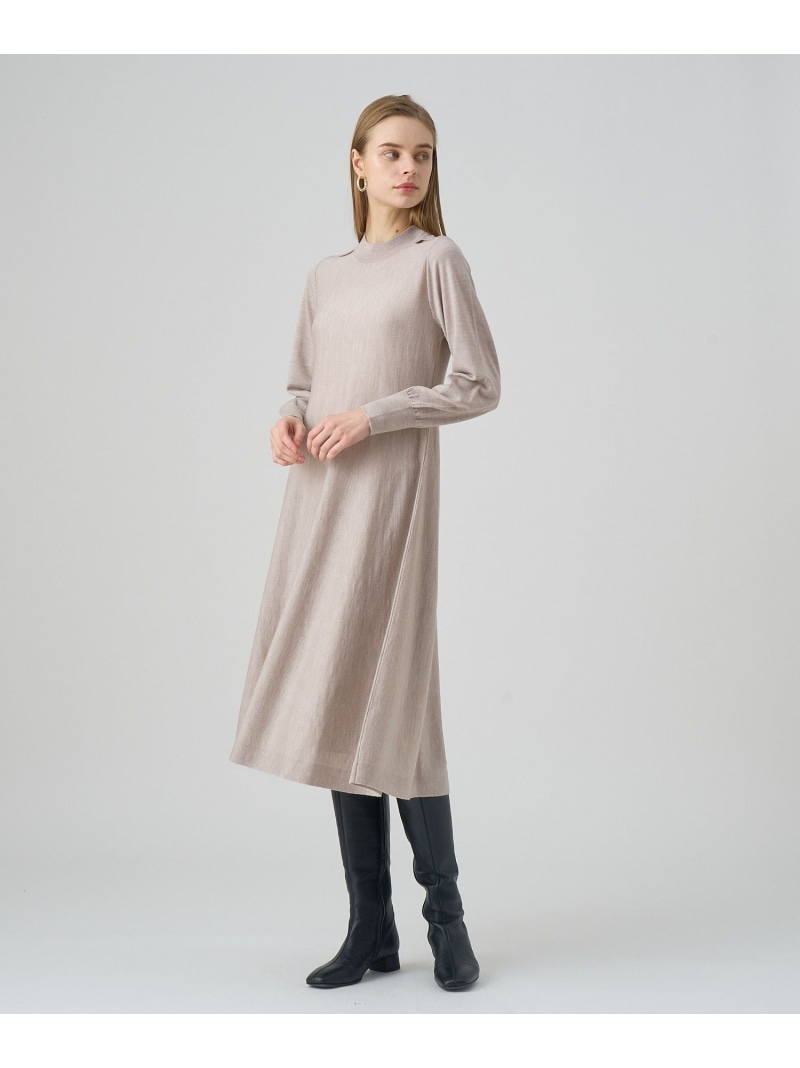 楽天市場】【SALE／50%OFF】メリノウールショルダースリットワンピース