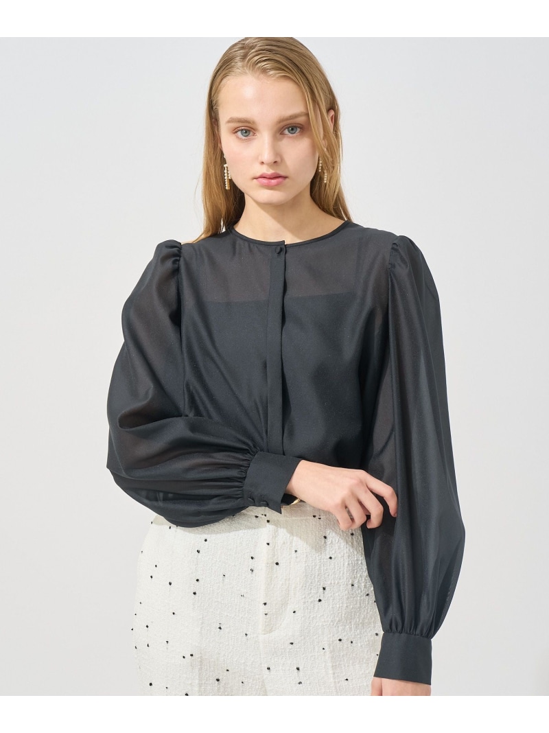 楽天市場】【Eternal Line 2025】シアーオーガンジーボウタイ ブラウス