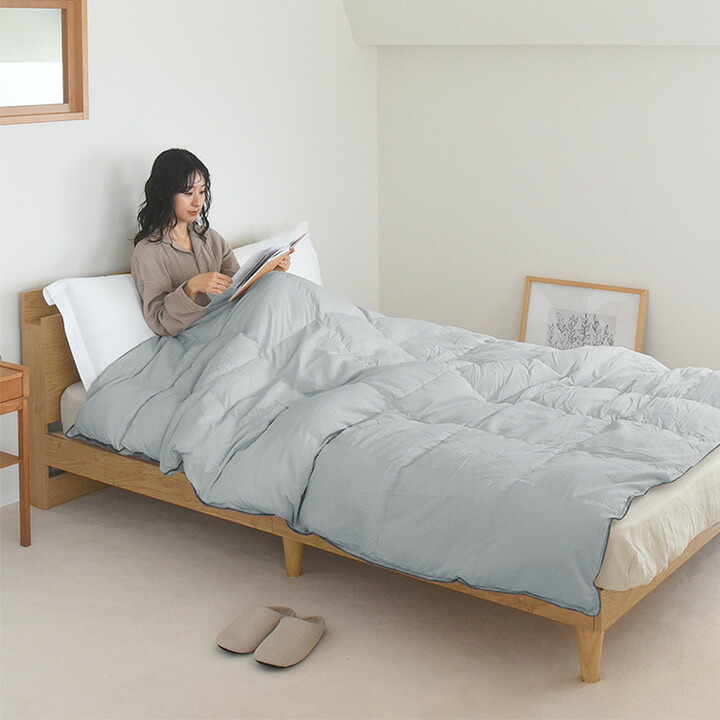楽天市場】人工羽毛掛け布団 シングル エアロゲル入り綿 洗える