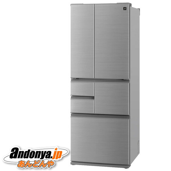 楽天市場】《送料区分E》シャープ 冷蔵庫 6ドア 502L SJ-X502P-S