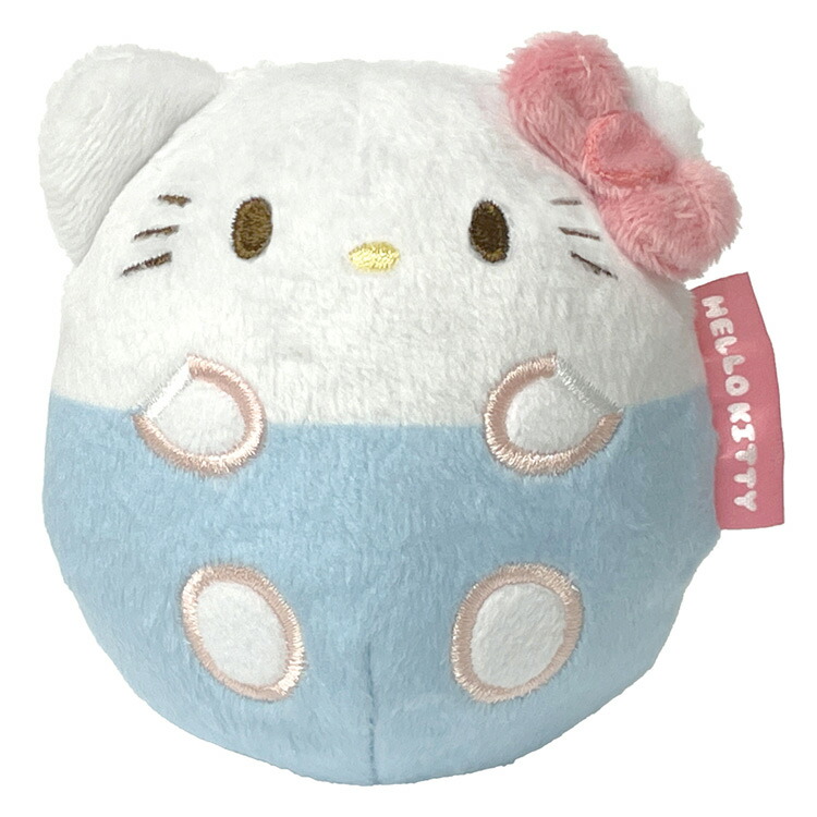 楽天市場】ハローキティ ぬいコロン ぬいぐるみ 起き上がりこぼし