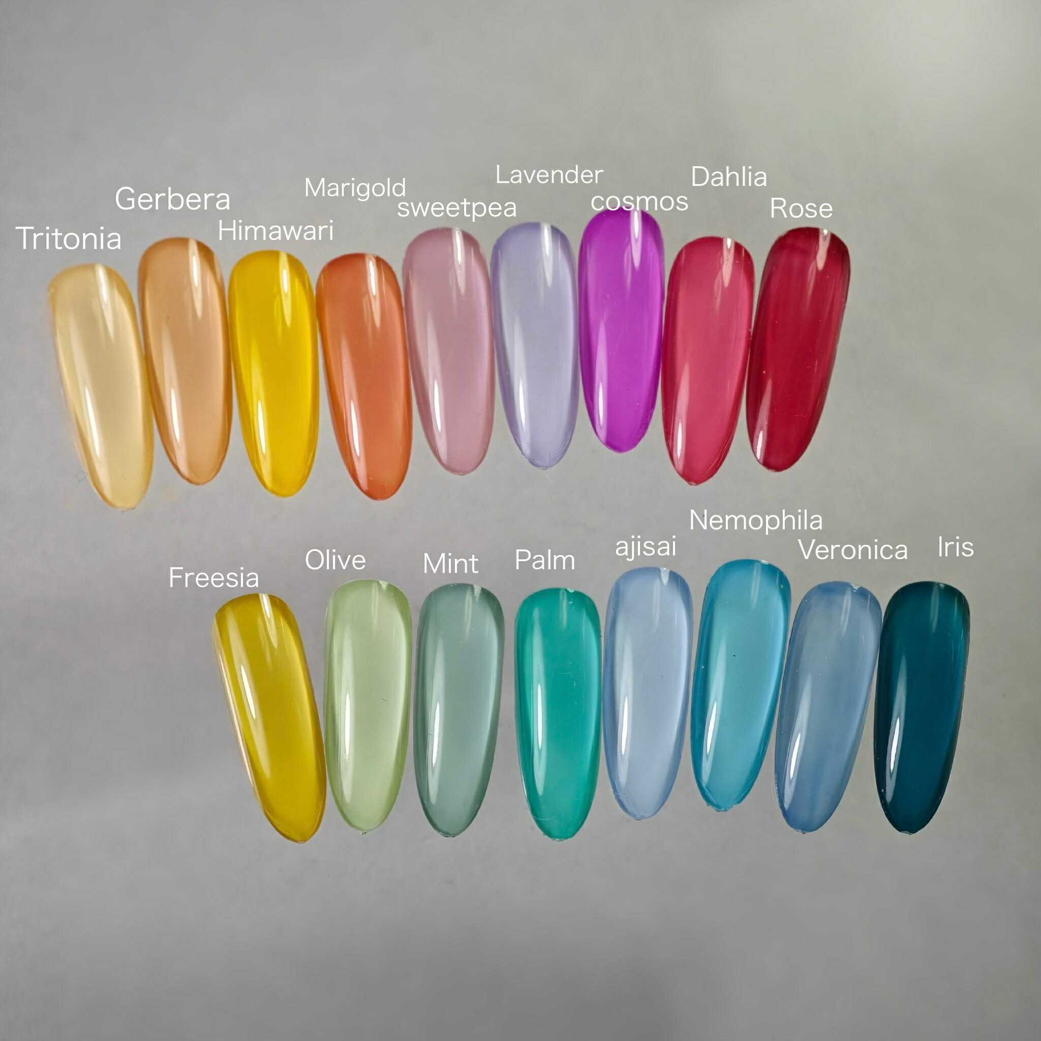 楽天市場】nail room Mint produce [CANDY GEL 全16色 3g]ジェル