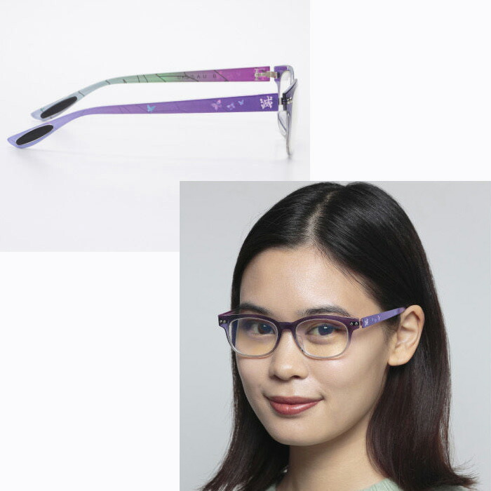 楽天市場】鬼滅の刃 メガネ PC用メガネ サングラス 数量限定 胡蝶