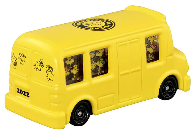 楽天市場】特注ドリームトミカ スヌーピータウンショップ スクールバス