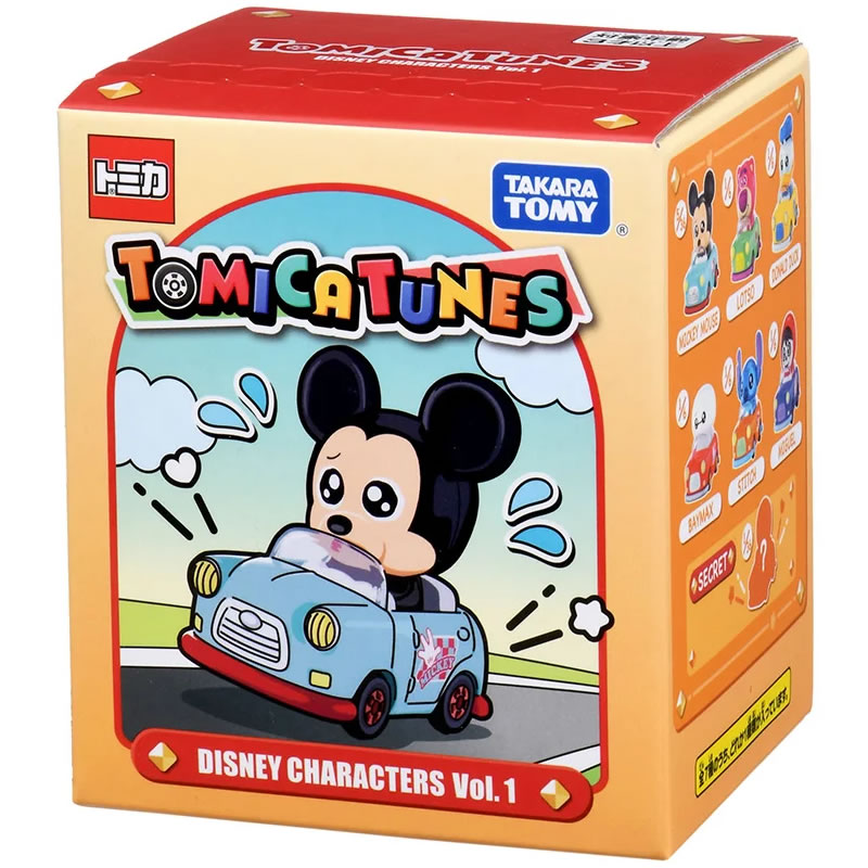 楽天市場】トミカチューンズ ディズニー キャラクターズ Vol.1 (1BOX:6