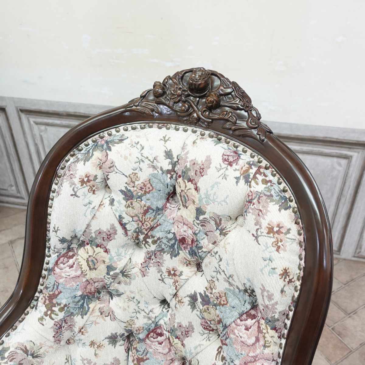 楽天市場】輸入家具 ロココ調家具 アームチェア ソフィア 姫系