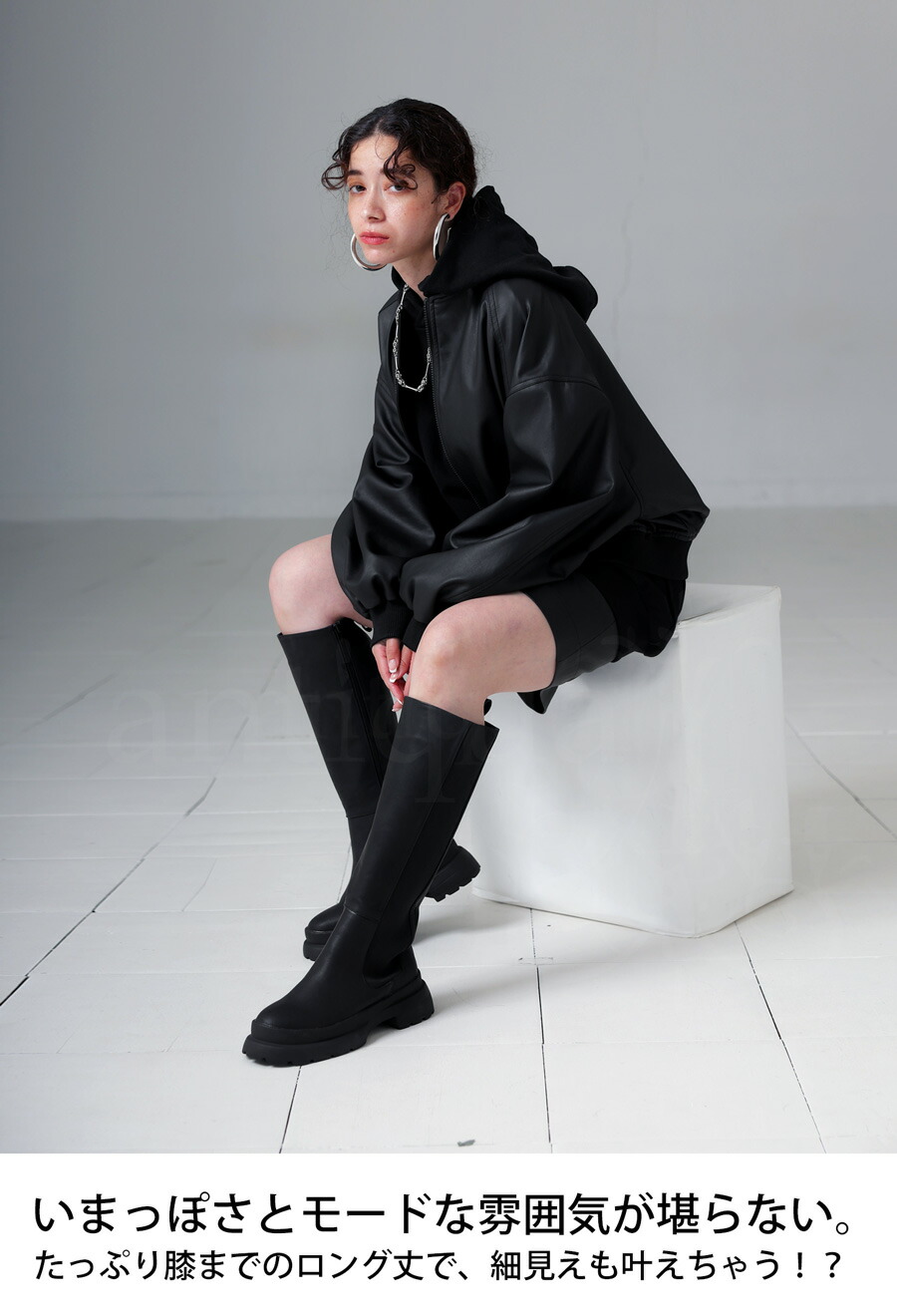 楽天市場】ロングブーツ ブーツ レディース 靴 厚底 ロング丈 送料無料