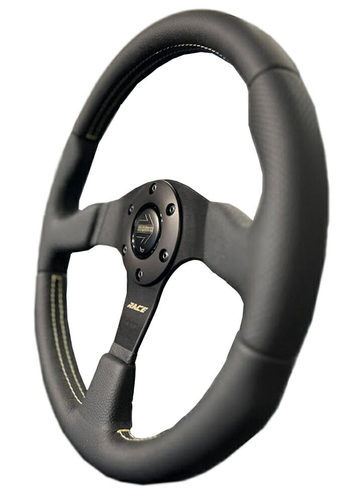 最終値下げmomo ステアリングメタルゴールド希少品35φ モモステ