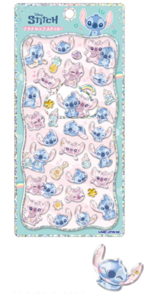 楽天市場】ディズニーキャラクター プチドロップステッカースティッチ