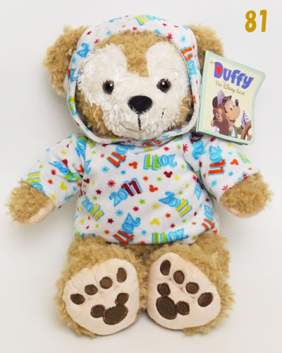 アメリカディズニーパーク購入　　　　　　　ダッフィー未使用タグ付　別売り服着用 WDWアメリカディズニーパーク Duffy アンクルサム ダッフィー