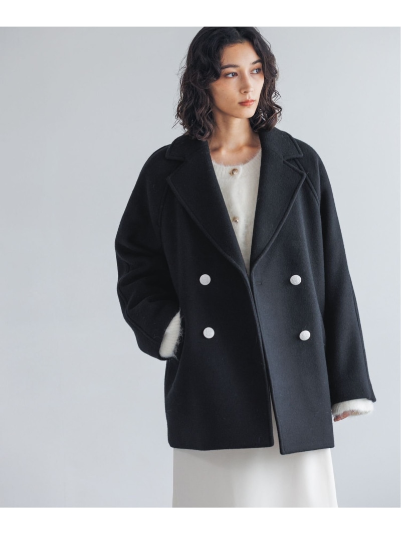 楽天市場】【SALE／21%OFF】スーパー100メルトンジャケットコート A