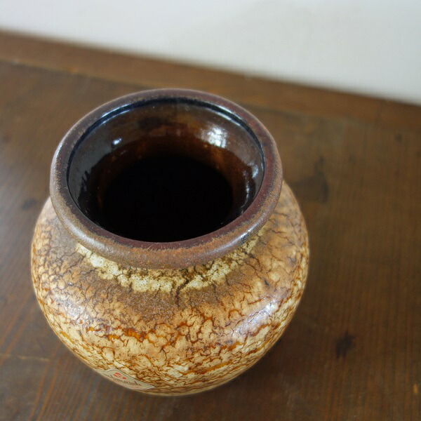 楽天市場】ヴィンテージ 陶器 花瓶 フラワーベース 水差し西ドイツ Fat