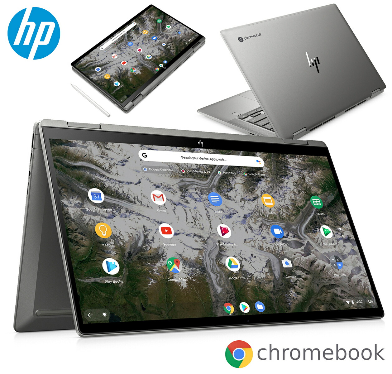 楽天市場】HP 14c-ca0012TU Chromebook x360 14c Google Core i5 8GB