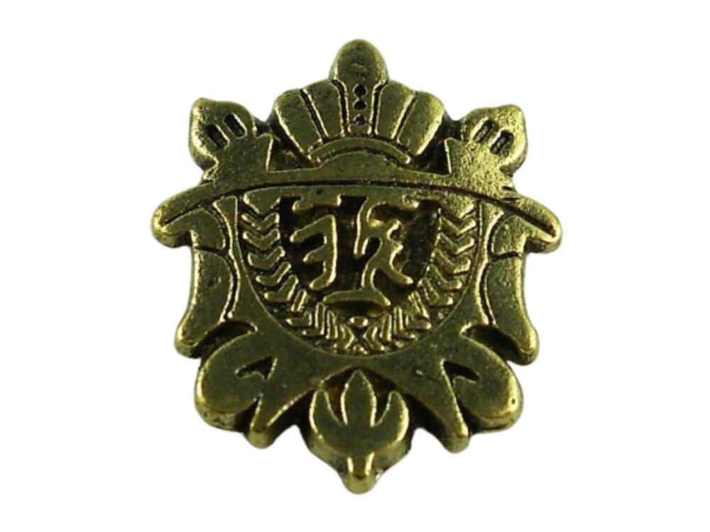 楽天市場】ピンバッジ ピンズ ラペルピン ブローチ エンブレム 紋章 A