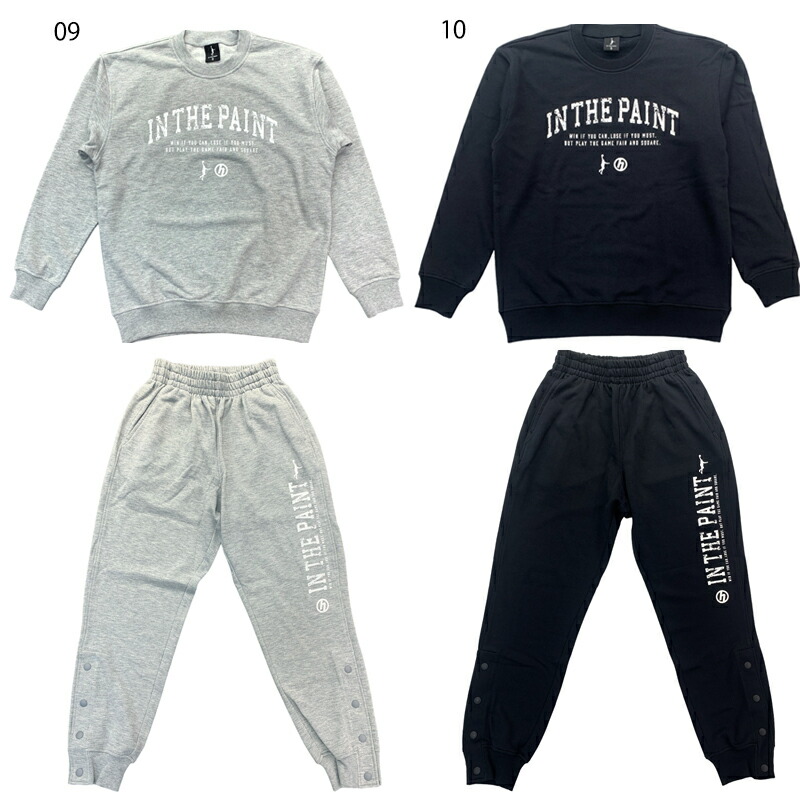 楽天市場】IN THE PAINT インザペイント オリジナルスウェット 上下組