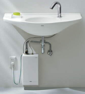 楽天市場】REA01AS35M TOTO 手洗器用小型電気温水器 湯ぽっと 1L