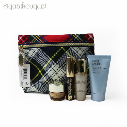 楽天市場】エスティローダー チェック コスメポーチ4点セット