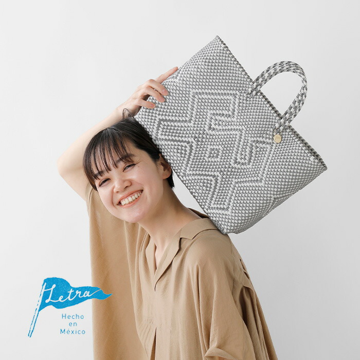 楽天市場】Letra レトラ ショート メルカドバッグ S“CANGREJO