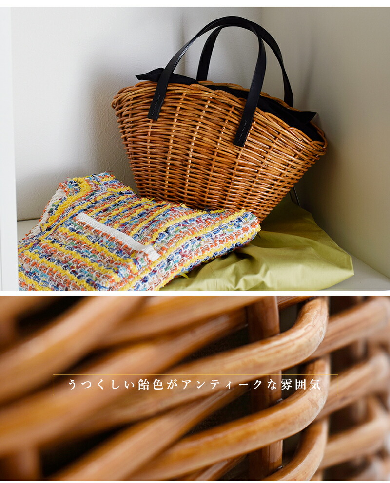 楽天市場】The Bagmati バグマティ アラログ コーチ レザー カゴバッグ