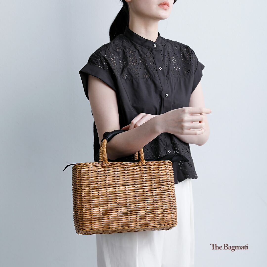 楽天市場】The Bagmati バグマティ ウィッカー ラタン スクエア かご