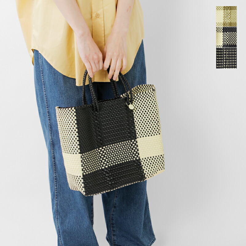 楽天市場】Letra レトラ メルカドバッグ S “CROSS LINE / MINI CHECK