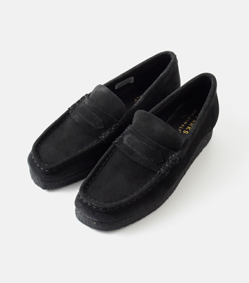 楽天市場】clarks クラークス スエード ワラビー ローファー wallabee