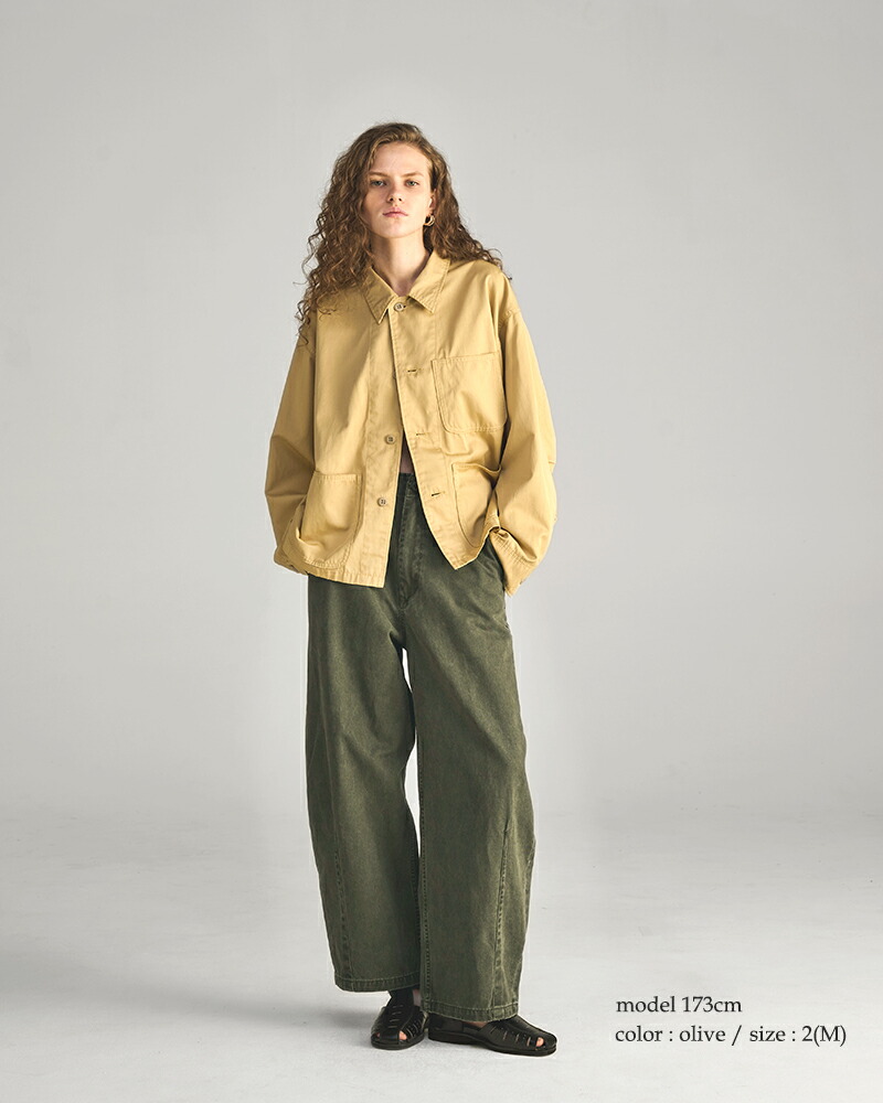 楽天市場】kha:ki カーキ コットン ウォッシュド チノ ワイド