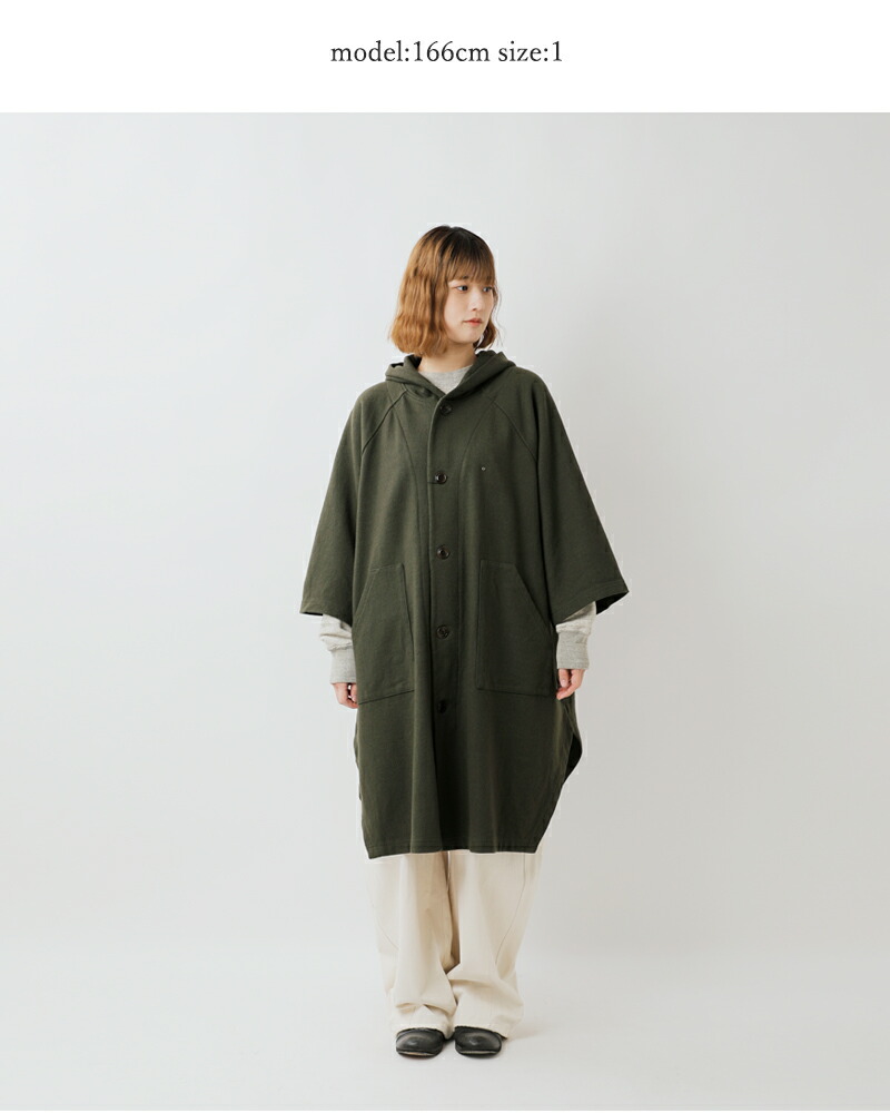 楽天市場】tissu ティシュ 圧縮 ウール ニット ポンチョ コート