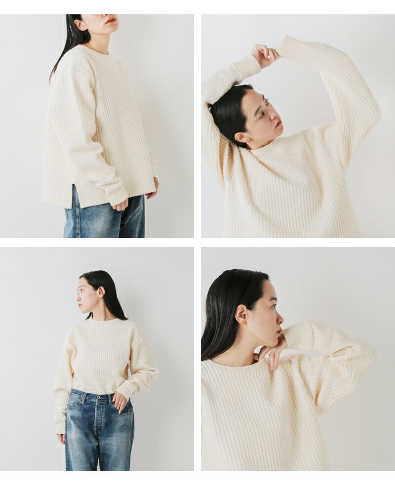 楽天市場】chimala チマラ ブリスター キルト クルーネック プル