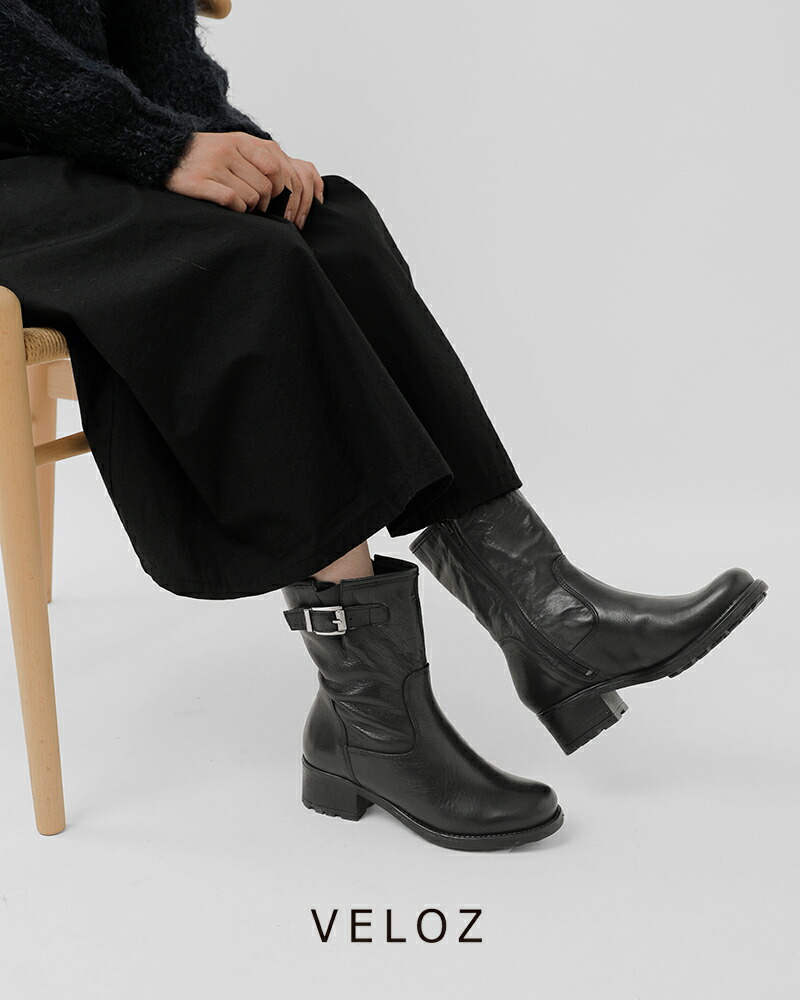 楽天市場】セール【40%OFF】VELOZ ヴェロス カウレザー サイドジップ