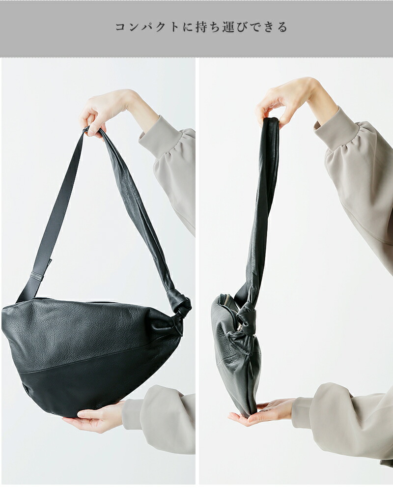 楽天市場】POMTATA ポンタタ カウレザー ボディバッグ “CANDY BODY BAG