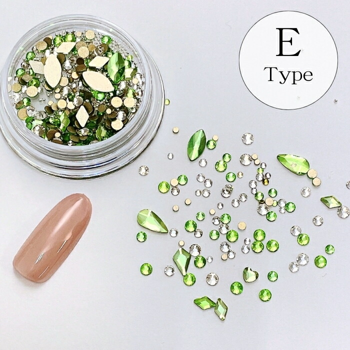 楽天市場】ストーン ミックス パーツ【 全8種 】ラインストーン パール