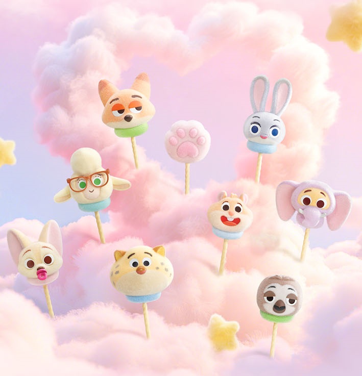 楽天市場】52TOYS BLINDBOX ズートピア マシュマロシリーズ 【各種