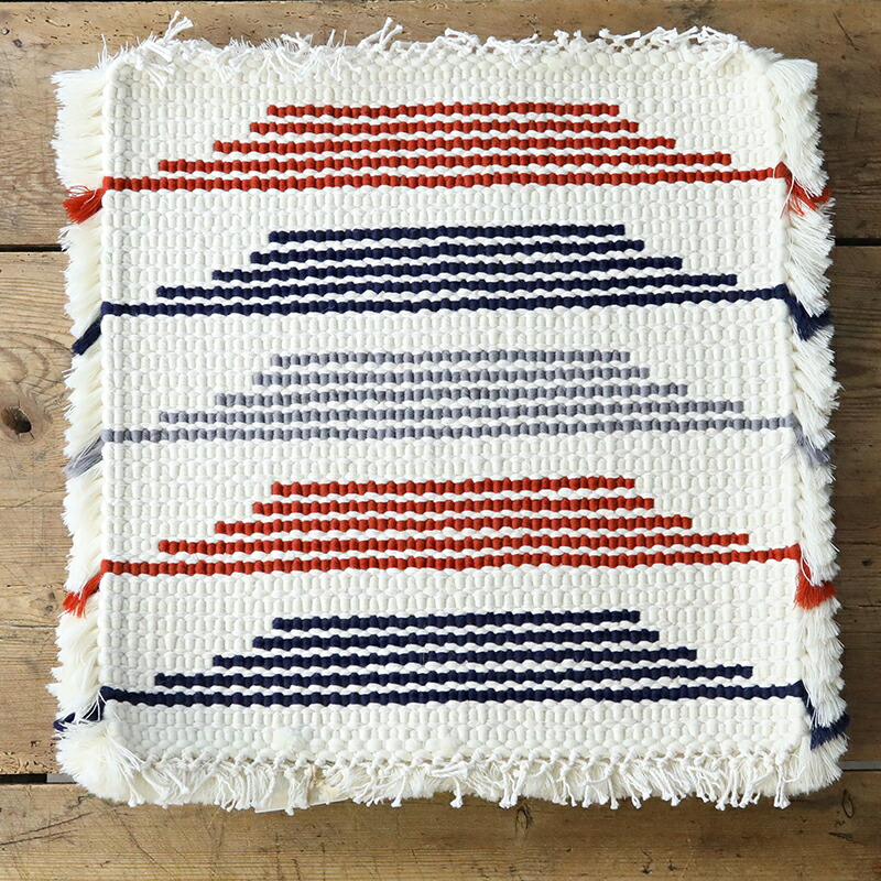 楽天市場】倉敷ノッティング 椅子敷 D knoting ウール ウールの椅子敷