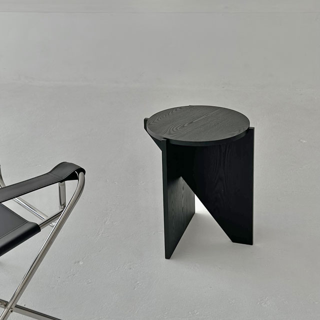 楽天市場】geometric ブラック サイドテーブル【ART OF BLACK】 : ART