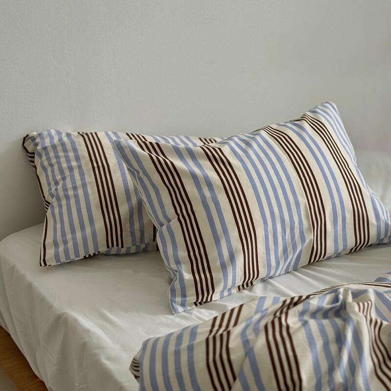 楽天市場】ノベルティストライプ 枕カバー 2枚セット【ART OF BLACK