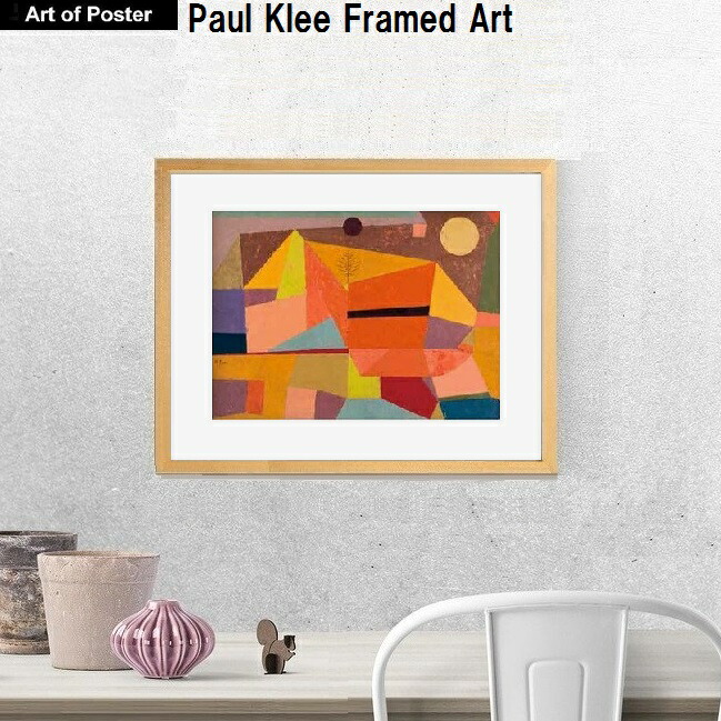 楽天市場】□【パウル・クレー 本格派プレミアム木製額装アート